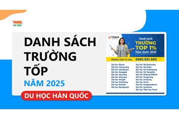 Danh sách trường TOP - Du học Hàn Quốc năm 2025 - Diện học tiếng D4-1
