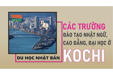 Danh sách các trường Nhật ngữ, Đại học, Cao đẳng ở tỉnh Kochi (Nhật Bản)