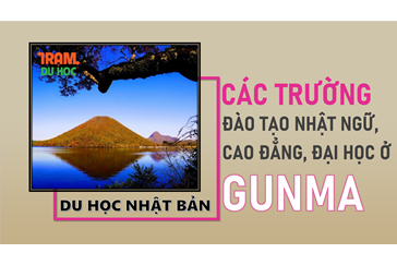 Danh sách các trường Nhật ngữ, Đại học, Cao đẳng ở tỉnh Gunma (Nhật Bản)