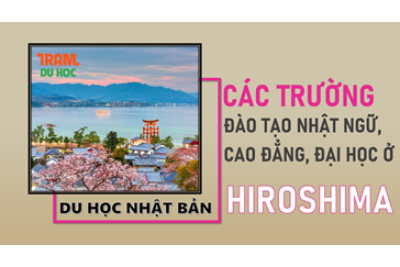 Danh sách các trường Nhật ngữ, Đại học, Cao đẳng ở tỉnh Hiroshima (Nhật Bản)